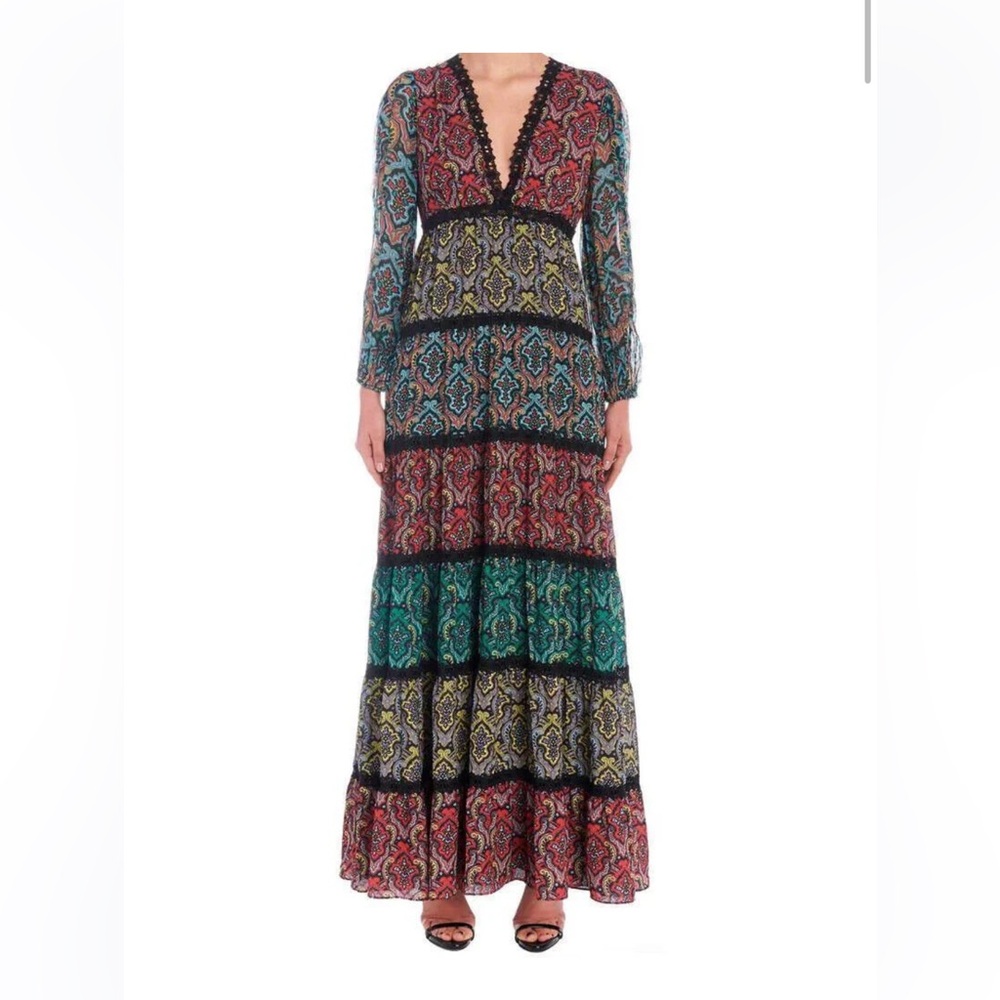 Alice + Olivia Tier Maxi Dress(14)